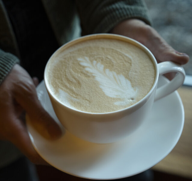 Patio Coffee at the Driftwood Café